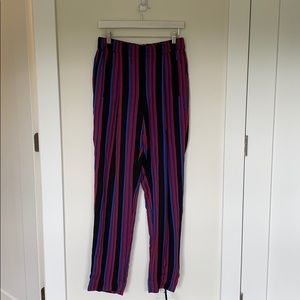 DVF stripe soft pants